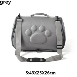 Faltbare Tragetasche für Haustiere – Atmungsaktive Reisetasche für Katzen und Hunde