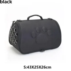 Faltbare Tragetasche für Haustiere – Atmungsaktive Reisetasche für Katzen und Hunde