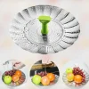 Faltbarer Dampfkorb aus Edelstahl – Küchenkochwerkzeug