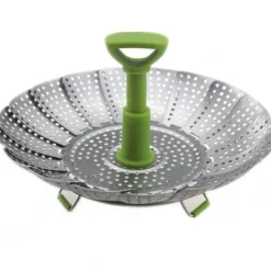 Faltbarer Dampfkorb aus Edelstahl – Küchenkochwerkzeug