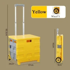 Faltbarer Einkaufswagen – Tragbarer Picknickwagen-Organizer