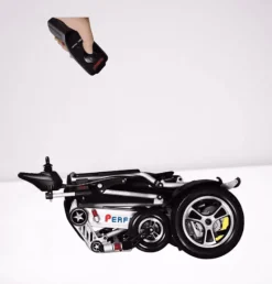 Faltbarer Elektrorollstuhl – Intelligente Mobilitätshilfe mit Fernbedienung