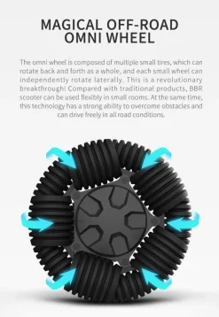 Faltbarer Elektrorollstuhl - Moderner Mobilitätsroller