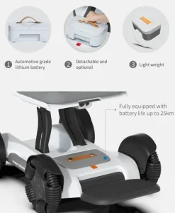 Faltbarer Elektrorollstuhl - Moderner Mobilitätsroller