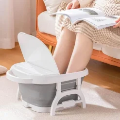Faltbarer Fußwascheimer – unverzichtbar für das Home Spa