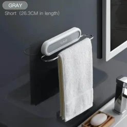 Faltbarer Handtuchhalter aus Edelstahl zur Wandmontage