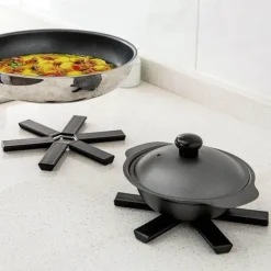 Faltbarer, hitzebeständiger Untersetzer – rutschfestes Küchen- und Esszimmerzubehör