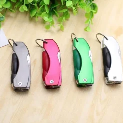 Faltbarer 4-in-1-Reise-Schlüsselanhänger – Unverzichtbares Camping-Werkzeug