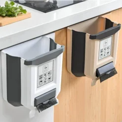 Faltbarer Küchenmülleimer – Platzsparender Schrankabfalleimer