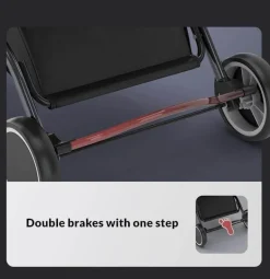 Faltbarer Kinderwagen – Kompaktes, modernes Reisedesign