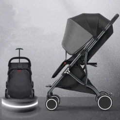 Faltbarer Kinderwagen – Kompaktes, modernes Reisedesign
