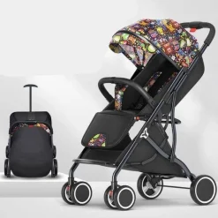 Faltbarer Kinderwagen – Kompaktes, modernes Reisedesign