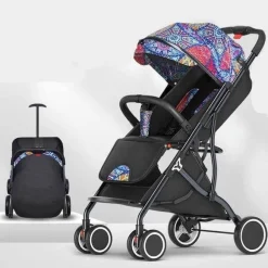 Faltbarer Kinderwagen – Kompaktes, modernes Reisedesign