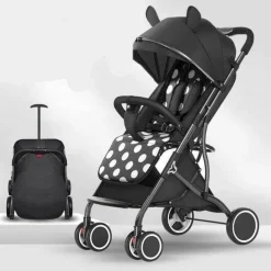 Faltbarer Kinderwagen – Kompaktes, modernes Reisedesign