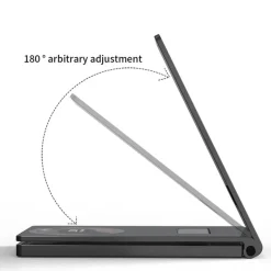Faltbarer magnetischer kabelloser Ladeständer – Clear Beam Design