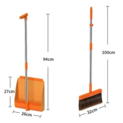 Faltbarer magnetischer selbstreinigender Besen - Kompakter Staubmopp