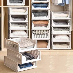Faltbarer mehrschichtiger Kleider-Organizer – platzsparende Kleiderschrankbox
