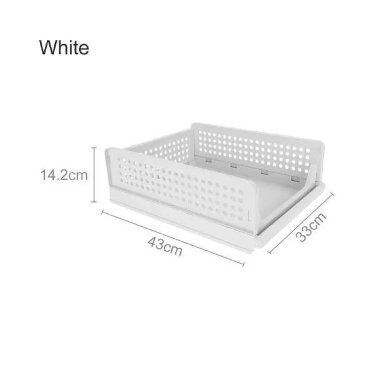 Faltbarer mehrschichtiger Kleider-Organizer – platzsparende Kleiderschrankbox