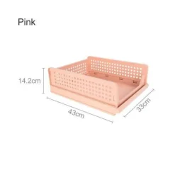 Faltbarer mehrschichtiger Kleider-Organizer – platzsparende Kleiderschrankbox