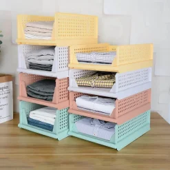 Faltbarer mehrschichtiger Kleider-Organizer – platzsparende Kleiderschrankbox