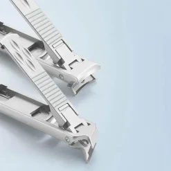 Faltbarer Nagelknipser aus Edelstahl – 3-in-1-Pflegewerkzeug