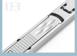 Faltbarer Nagelknipser aus Edelstahl – 3-in-1-Pflegewerkzeug