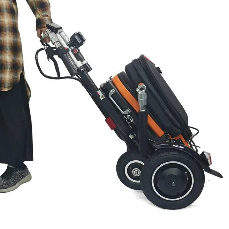 Faltbarer 4-Rad-Elektroroller - Tragbare Mobilitätshilfe für Senioren