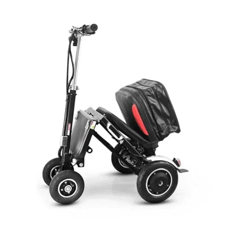 Faltbarer 4-Rad-Elektroroller - Tragbare Mobilitätshilfe für Senioren