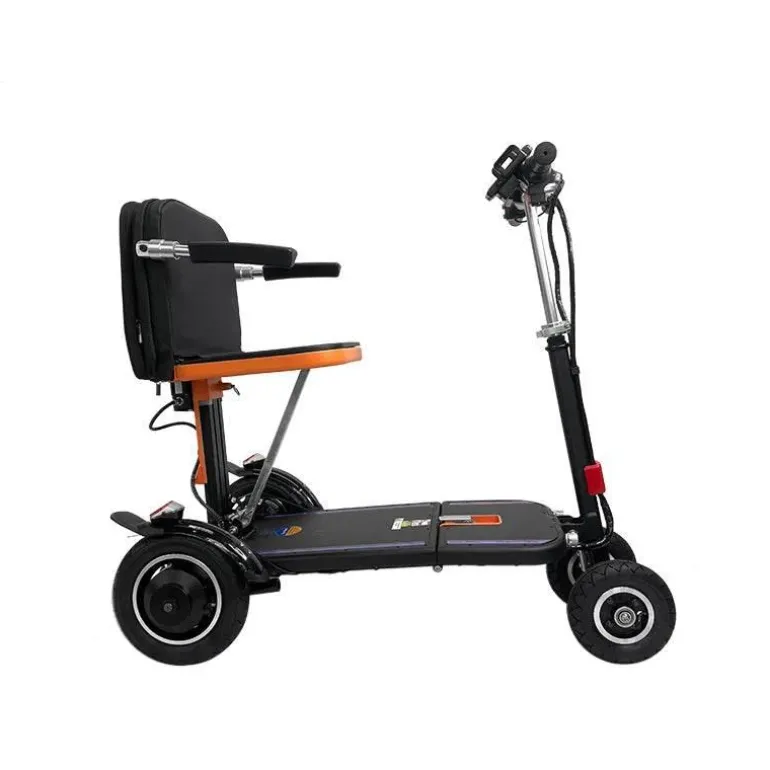 Faltbarer 4-Rad-Elektroroller - Tragbare Mobilitätshilfe für Senioren