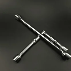 Faltbarer Radmutternschlüssel – Tragbares Werkzeug zum Reifenwechseln