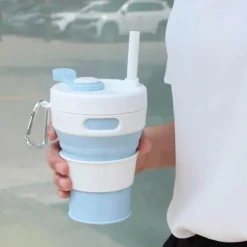 Faltbarer Reisebecher – Umweltfreundliches, wiederverwendbares Trinkgeschirr für unterwegs