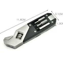 Faltbarer Schraubenschlüssel-Werkzeugsatz aus Edelstahl – Pro Expert Mechanic Tools