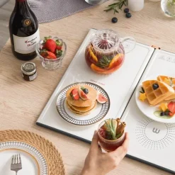 Faltbarer Speisenwärmer - Schnellheizplatten-Wärmebrett