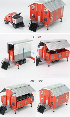 Faltbarer Wohnmobilanhänger - Tragbarer Wohnmobiltransporter