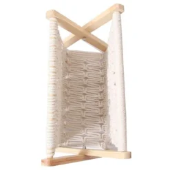 Faltbarer Zeitschriftenhalter aus Baumwolle – Aufbewahrungsbox für das Homeoffice