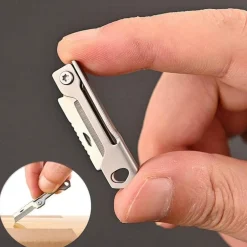 Faltbares Campingmesser aus Edelstahl – Tragbares Werkzeug im Taschenformat