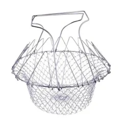 Faltbares Dampffrittiersieb – Multifunktionales Kochwerkzeug