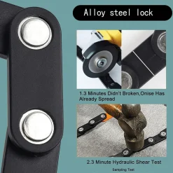 Faltbares Fahrradkettenschloss mit Diebstahlschutz – Sicheres Fahrradzubehör