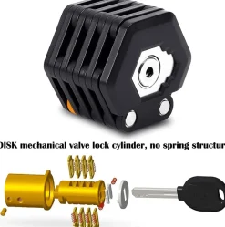 Faltbares Fahrradkettenschloss mit Diebstahlschutz – Sicheres Fahrradzubehör