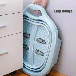 Faltbares Fußbad-Massagegerät – Spa-Eimer zur Entspannung und wohltuenden Fußpflege