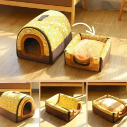 Faltbares großes Haustierhaus – gemütlicher Unterschlupf für Katzen und Hunde