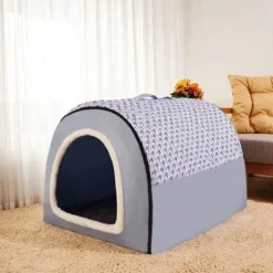 Faltbares großes Haustierhaus – gemütlicher Unterschlupf für Katzen und Hunde