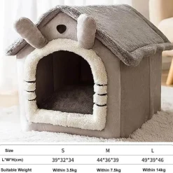 Faltbares Haustierhaus – Tragbarer Unterschlupf für Katzen und Hunde