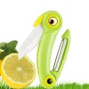 Faltbares Mini-Picknickmesser – Obstvogel-Design