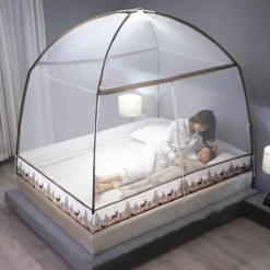 Faltbares Moskitonetz fürs Bett – Tragbarer Insektenschutz