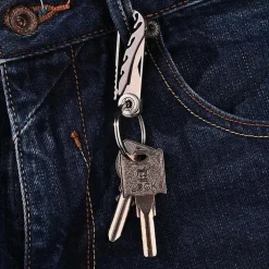 Faltbares Schlüsselanhänger-Werkzeug aus Titan – Tragbares Taschen-Multitool