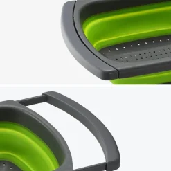 Faltbares Silikonsieb – Vielseitiges Küchensieb für Obst, Gemüse und Nudeln