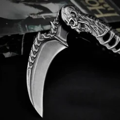 Faltbares taktisches Totenkopfmesser – Kompaktes EDC-Werkzeug