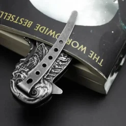 Faltbares taktisches Totenkopfmesser – Kompaktes EDC-Werkzeug