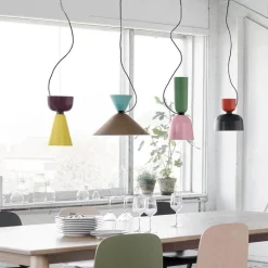 Farbenfrohe nordische Pendelleuchten – Moderne Deckenleuchten